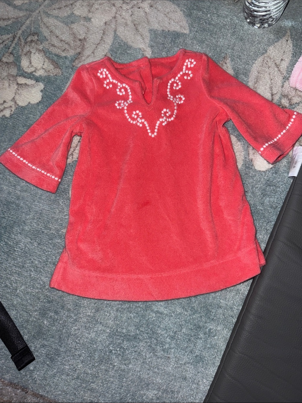 Janie and Jack Coral Beach coverup